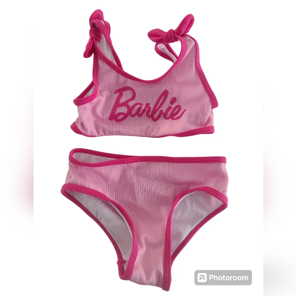 Barbie Toddler Girl Swimsuit Two Piece Size 3T